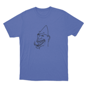 Goobsmooch Funny Smoking Unisex T Shirt Blue