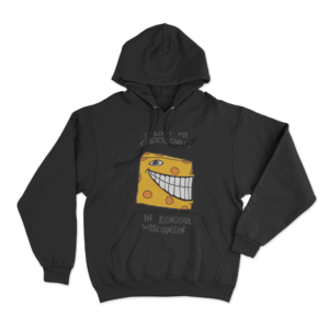 I Lost My Cheeseginity Unisex Hoodie Black
