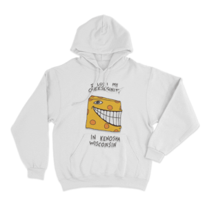 I Lost My Cheeseginity Unisex Hoodie White
