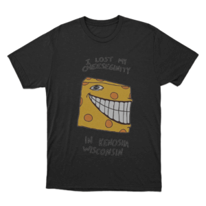 I Lost My Cheeseginity Unisex T Shirt Black